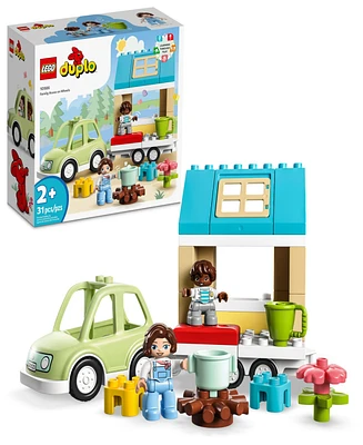 Lego Duplo Town Family House on Wheels 10986 Toy Building Set, 31 Pieces