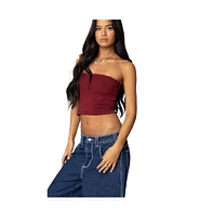 Edikted Women's Basic Tube Top