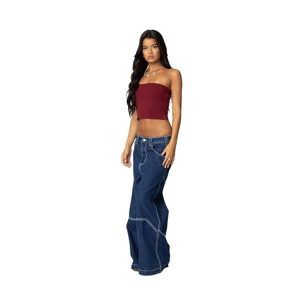Edikted Women's Basic Tube Top