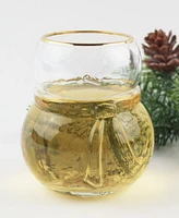 8 Oak Lane Snowman Holiday Drinking Glass