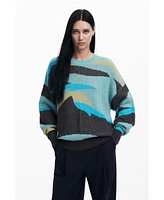 Desigual Women's Landscape sweater