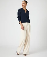 French Connection Women's Vhari Collared Long-Sleeve Sweater