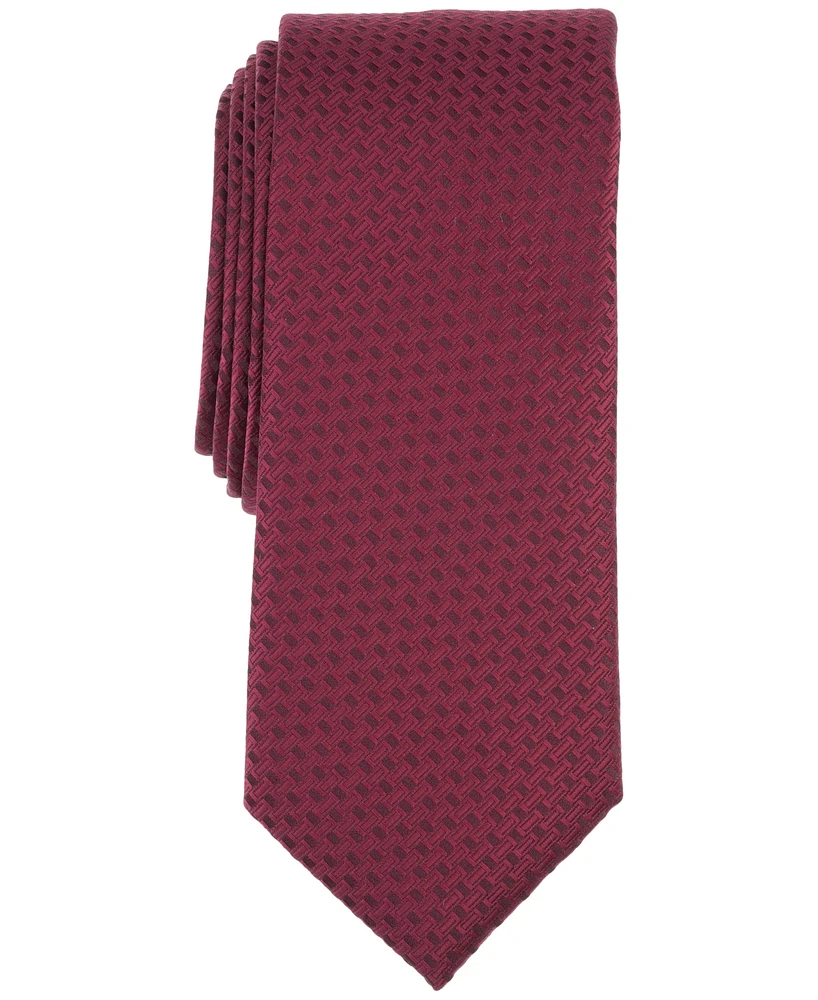 Alfani Men's Sylvan Textured Solid Tie, Created for Macy's