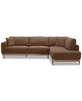 Jharli 2-Pc. Fabric Sectional Sofa, Created for Macy's