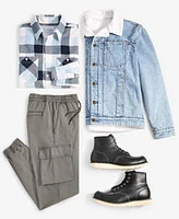 Sun Stone Mens Denim Jacket Shirt Cargo Pants Exclusively At Macys