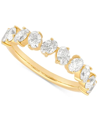 Diamond Oval Band (1-1/2 ct. t.w.) in 14k Gold