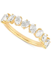 Diamond Oval Band (1-1/2 ct. t.w.) in 14k Gold