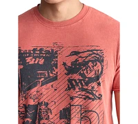 Buffalo David Bitton Men's Togo Cotton Graphic T-Shirt