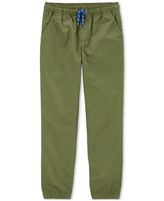 Carter's Little & Big Boys Pull-On Cotton Poplin Pants