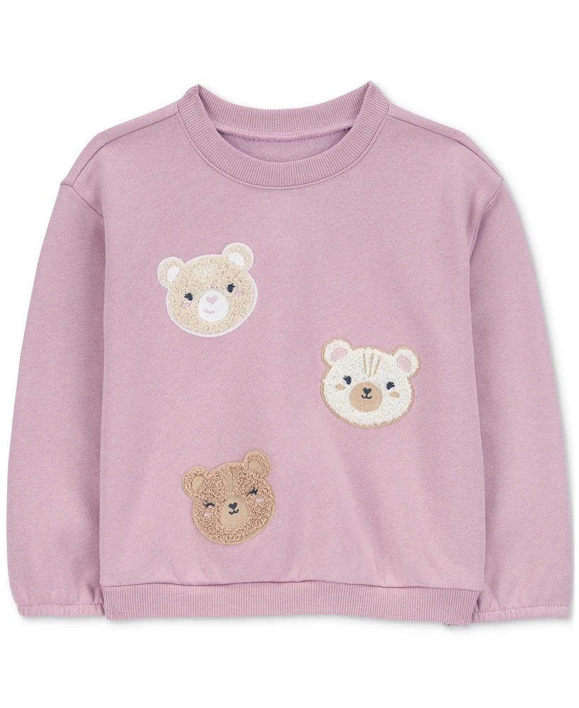 Carter's Toddler Girls Bears Fleece Sweatshirt