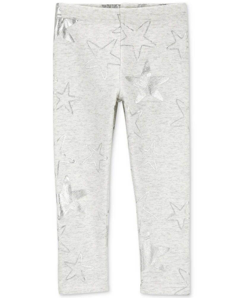 Carter's Toddler Girls Star-Print Fleece Leggings