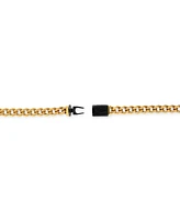 Bulova Gold-Tone Stainless Steel Classic Curb Chain 22" Necklace - Gold