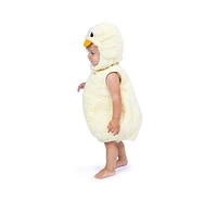 Dress Up America Little Duck Romper & Hood Costume Set - Infants Boys Girls