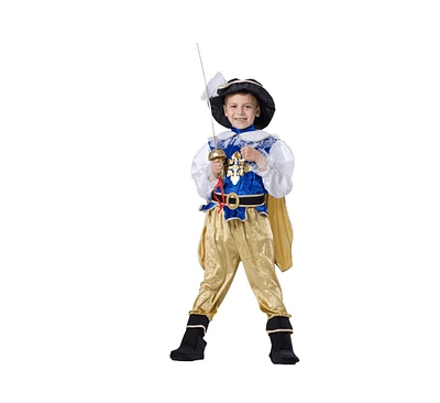 Dress Up America Musketeer Costume Set- Kids Boys