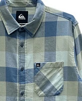 Quiksilver Men's Motherfly Flannel Long Sleeve Shirt