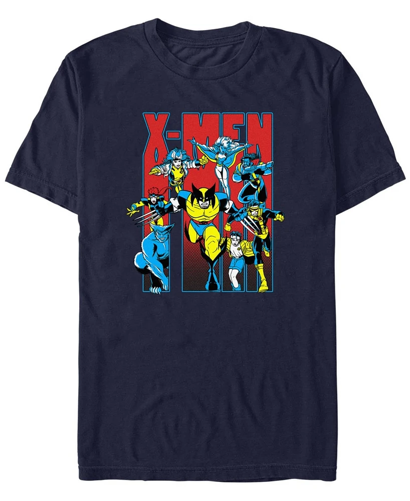 Fifth Sun Mens Xmen Teamup Run Short Sleeve T-Shirt