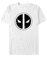 Fifth Sun Mens Deadpool Scribble Emblem Short Sleeve T-Shirt