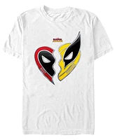 Fifth Sun Men's Best Friends Deadpool Wolverine Short Sleeve T-Shirt