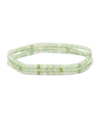 Bling Jewelry Natural Seed Beads Stretch Bracelet Set Of 3 Strands