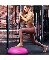 Bosu NexGen Home Fitness Exercise Gym Strength Flexibility Balance Trainer, Pink