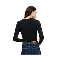 Cotton On Women's All Day Crew Long Sleeve