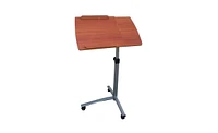 Slickblue Home Use Multifunctional Lifting Computer Desk Brown