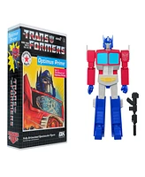 Super 7 Transformers Deluxe Wave One Optimus Prime (Vhs) Action Figure