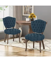 Slickblue Tufted Accent Chair Elegant and Comfortable Seating for Living Room or Bedroom