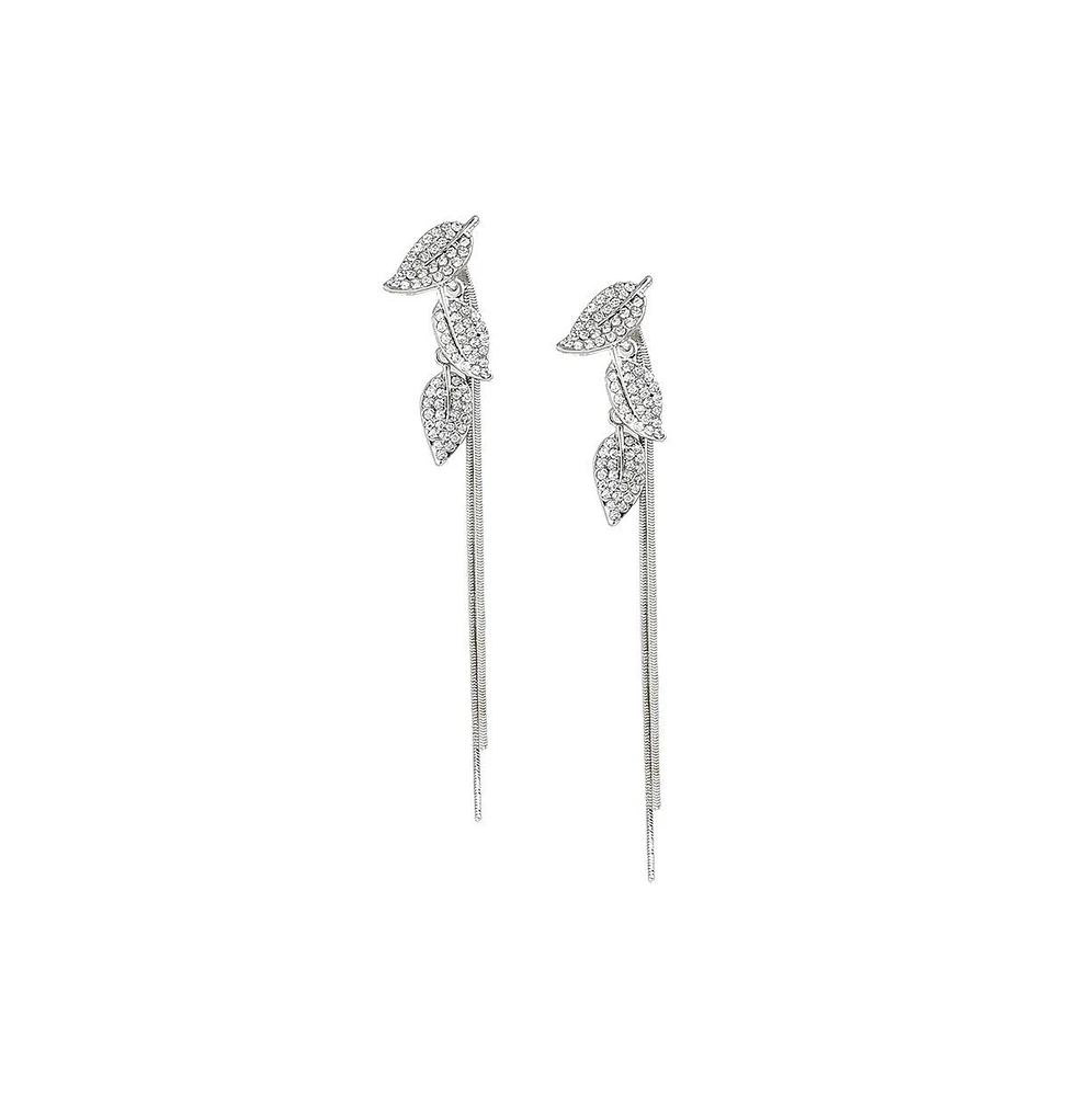 Sohi Women's Foliage Drop Earrings