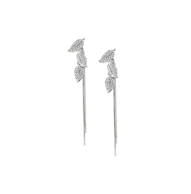 Sohi Women's Foliage Drop Earrings