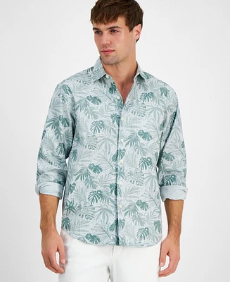 Tommy Bahama Men's Digital Palms Regular-Fit Printed Button-Down Shirt