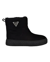 Guess Women's Unity Faux Fur Slip-On Short Booties