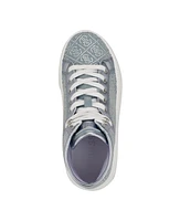 Guess Women's Queenly Rhinestone Embellished High Top Sneakers