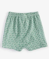 First Impressions Baby Boys Little Footprint Printed Shorts, Created for Macy's