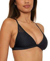 Becca Women's Castaway Fishnet Bikini Top