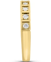 Effy Diamond Square Band (1/4 ct. t.w.) in 14k Gold