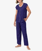 Aria Women's Cap Sleeve Pajama Set