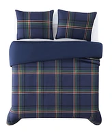 Truly Soft Bronson Plaid -Pc. Duvet Cover Set