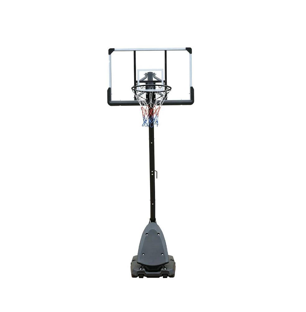 Slickblue Outdoor Height Adjustable Basketball Hoop for Versatile Play