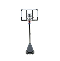 Slickblue Outdoor Height Adjustable Basketball Hoop for Versatile Play