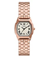Fossil Women's Harlow Three-Hand Rose Gold-Tone Stainless Steel Watch, 27mm