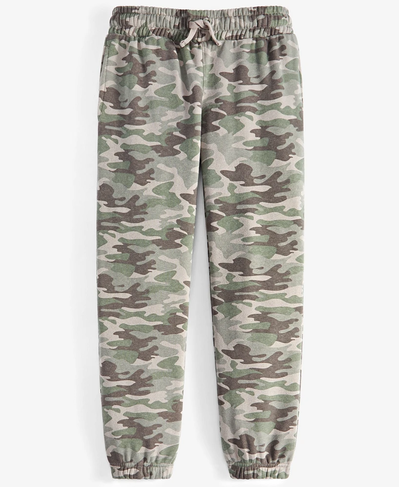 Grayson Threads Kids Big Boys Camo-Print Jogger Pants