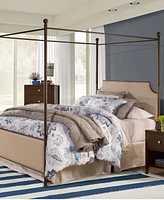 Hillsdale 52" Metal McArthur Queen Bed