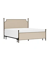 Hillsdale 52" Metal McArthur Queen Canopy Bed