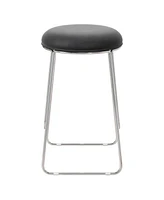 Hillsdale 26" Metal Southlake Backless Metal Counter Height Stool