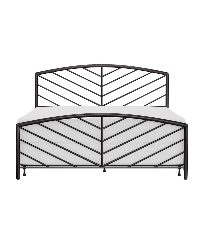 Hillsdale 52" Metal Essex King Bed