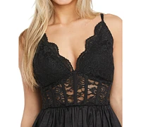 Morgan & Company Women's Lace Bubble Dress