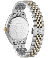 Philipp Plein Men's Date Superlative Two-Tone Stainless Steel Bracelet Watch 42mm