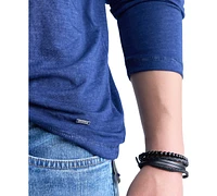 Men's Kaduk Long-Sleeve Burnout Henley Top