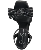 Jessica Simpson Women's Lollien Studded Bow Platform Sandals